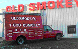 Air duct cleaning from Old Smokey's for your fireplace